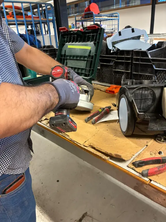 Afbeelding van de werkplek 'Circulus - medewerker Elektronica Werkplaats'.